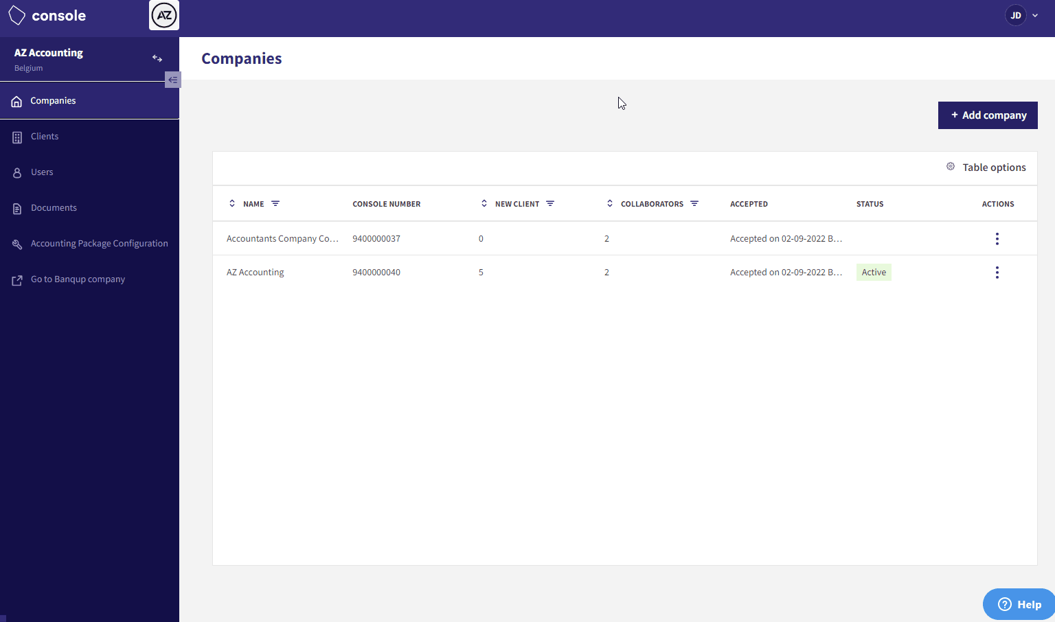Console - export clients.gif